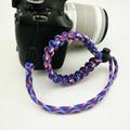 1 Pc 19 Style Digital Camera Wrist Hand Strap Hand-made Parachute Rope Camera Wristband for Nikon Canon Sony Pentax: Purple