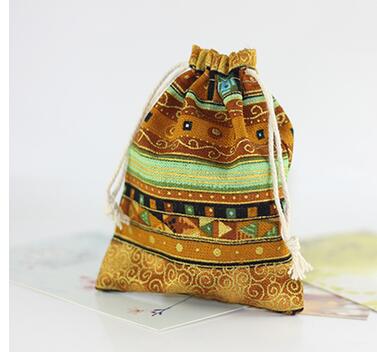 Jewelry package cloth bags for bracelets necklace jewelries: 6