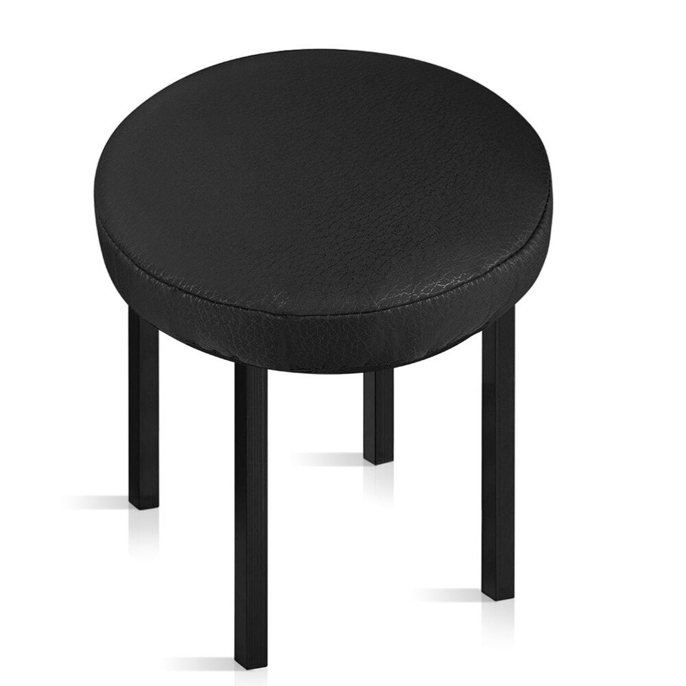 2pcs Elastic Barstool Seat Cushion Cover Stool Cover Soft Round Chair