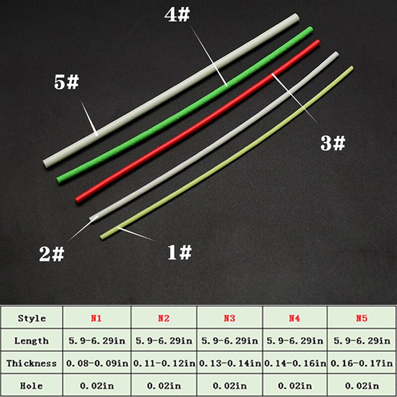 High Density Cylinder Foam with Center Hole for Fishing Float Making Fly Tying Rig Making DIY etc 10PCS/Pack