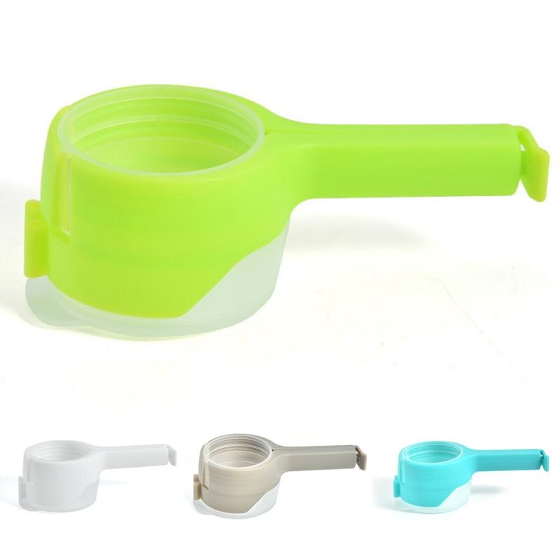 1Pc Seal Bag Clips Pour Food Storage Bag Clip Snack Sealing Clip Keeping Fresh Sealer Clamp Plastic Food Saver Kitchen Tool