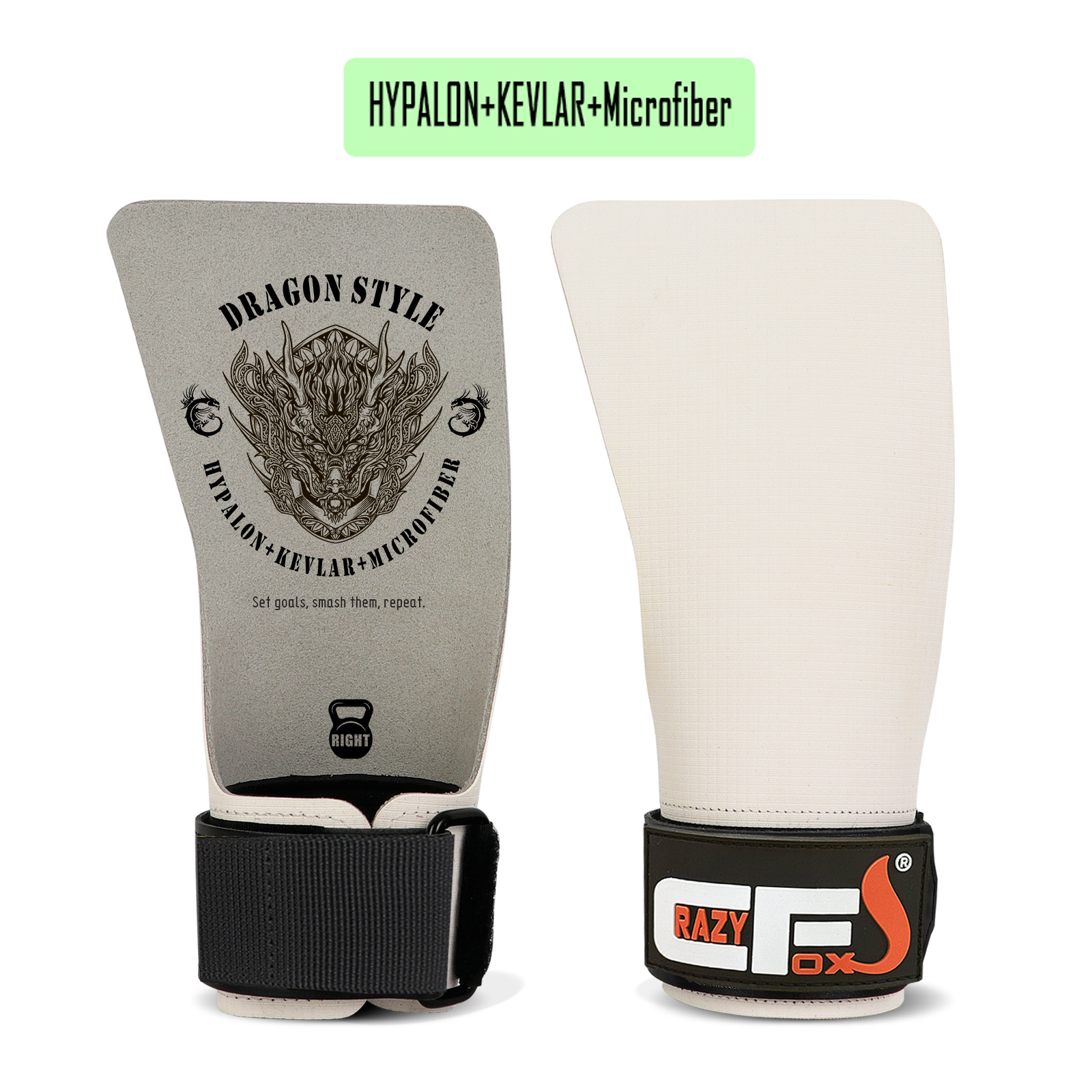 Weightlifting Grip Lifting glove Guantes GYM Guantes Para Entrenar Gym перчатки для подтягивая Luva Musculação Calleras: Light Grey / S