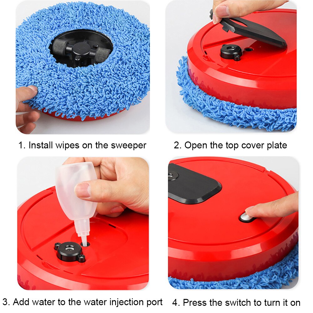 Robot Vacuum Cleaners With Mop Floor Electric Broom Table Manicure Washing Cordless Wet And Dry Vacuum Cleaner For Home