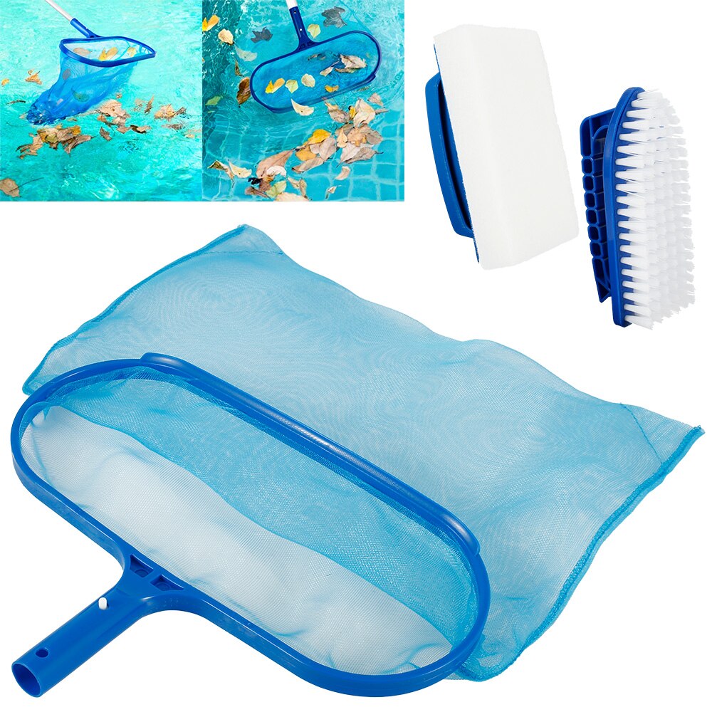 Swimming Pool Net Tool Shallow/Deep Water Adjustable Rake Pool Cleaning Net Equipment Home Outdoor Fishing Net Supplies