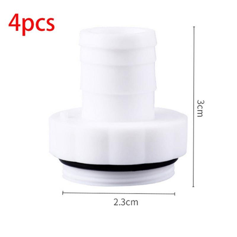 Plastic Shower Faucet Splash Head Adapter Universal Kitchen Basin Multi-Function Adapter Fittings Faucet Accessories: 4pcs