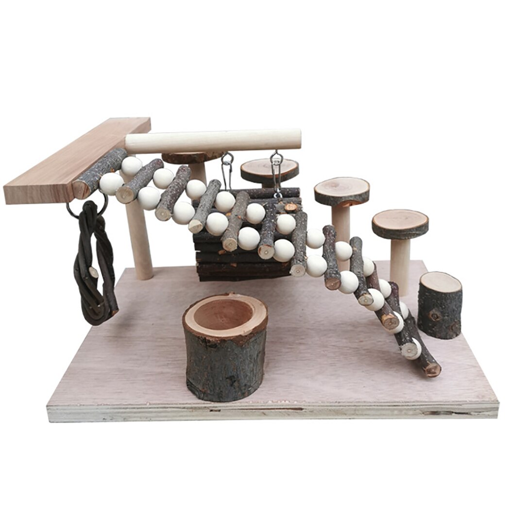 neue Nette Hamster Aktivität Plattform Holz Kleine Tier Spielplatz Hamster Klettern Spielzeug Pet Produkte: 5 Type C