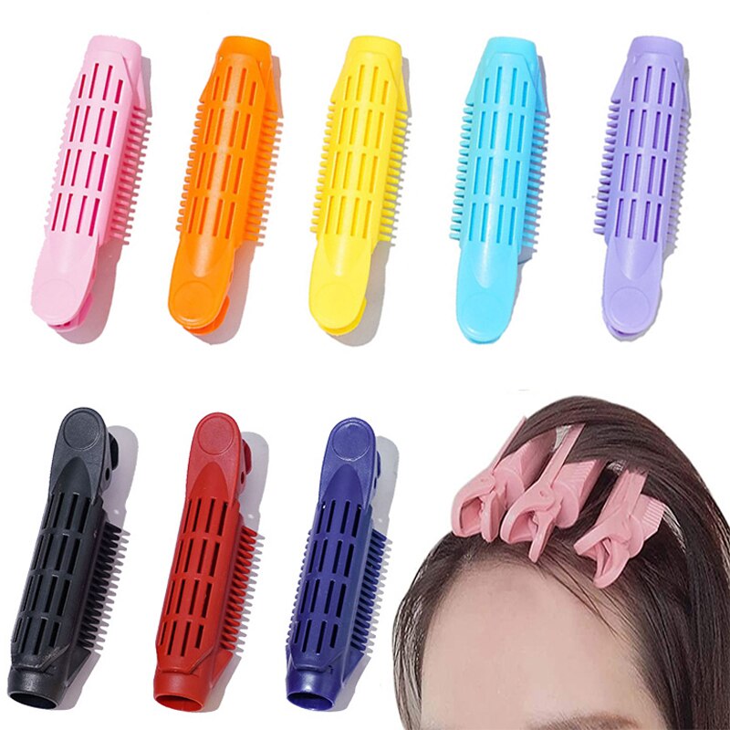 12 Stuks Voluminizing Haarwortel Clip Natuurlijke Pluizig Haar Clip Haar Wortel Curler Roller Zelf Grip Wortel Volume Haar Krultang clip