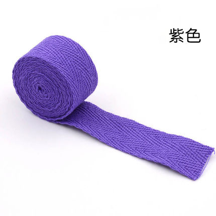 10 Meter 20mm Gurt Baumwolle Gurtband Rucksack Riemen DIY NäHenne Zubehör Haustier Seil: Violett