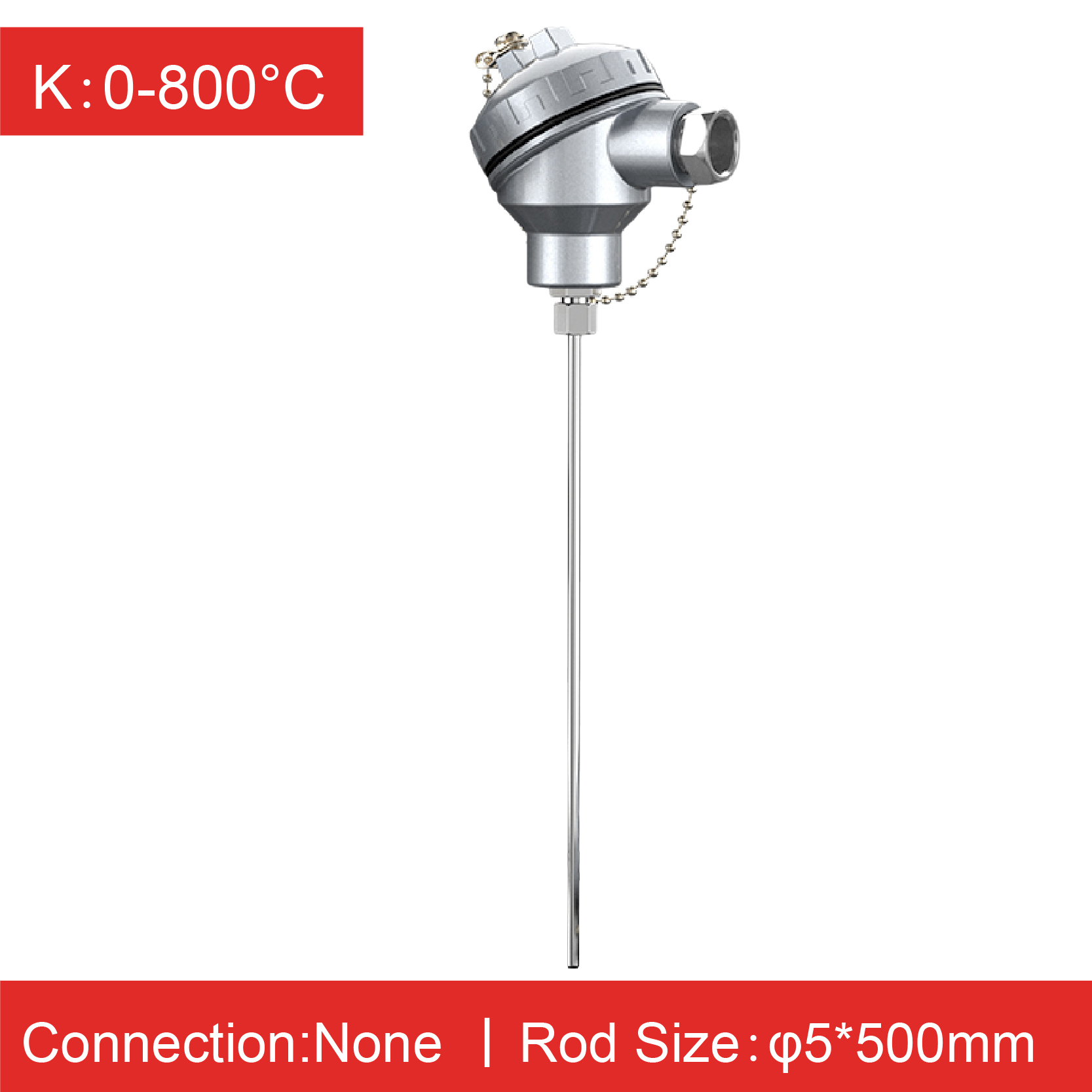 K Type Thermocouple PT100 Temperature Sensor WRNK-131 Armored Probe Industrial RTD Flexible Stainless Steel High Temp: green