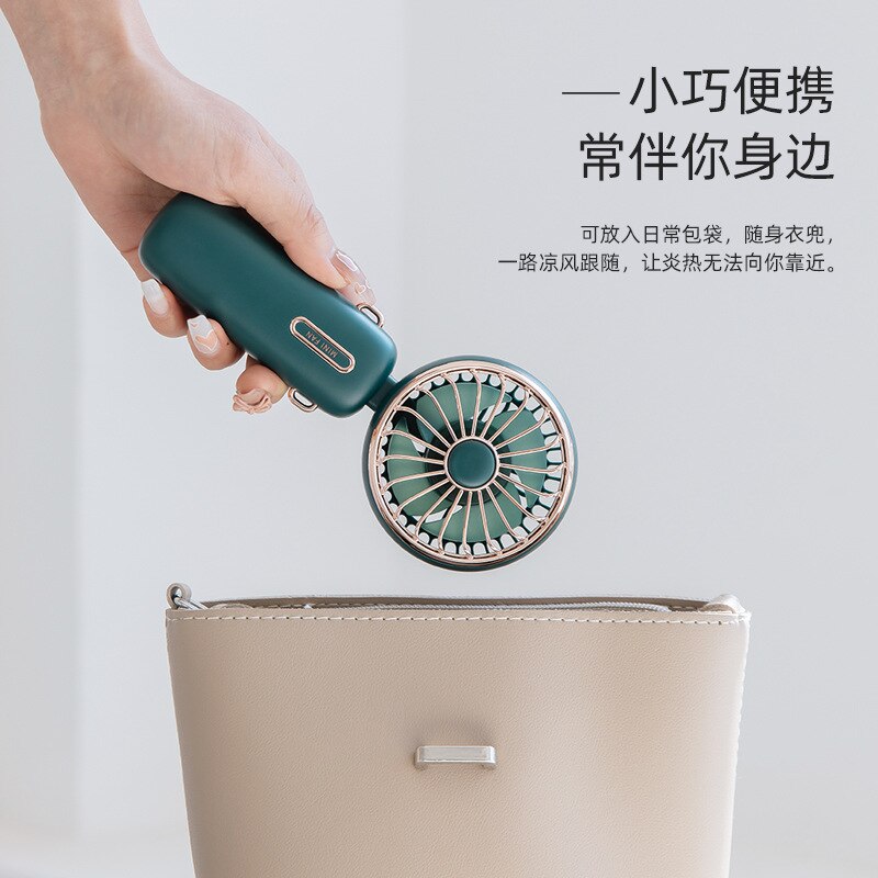 Handheld Fan - 4800mAh Rechargeable Battery - Quiet Operation - Portable USB Mini Fan