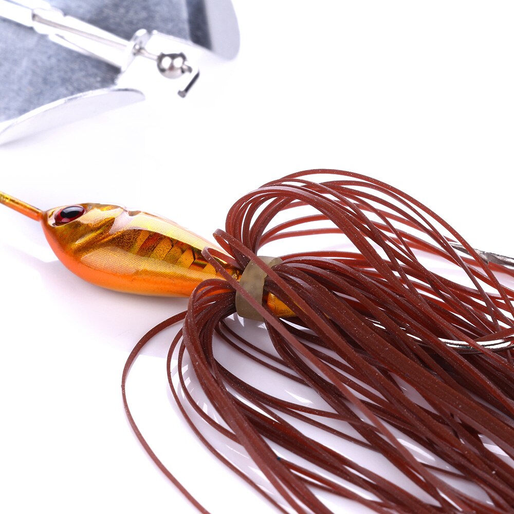 Buzzbait Spinner Bait 18g with Bass Fishing Spoon Lure Metal Jig Jigging lure Swimbait Spinnerbait