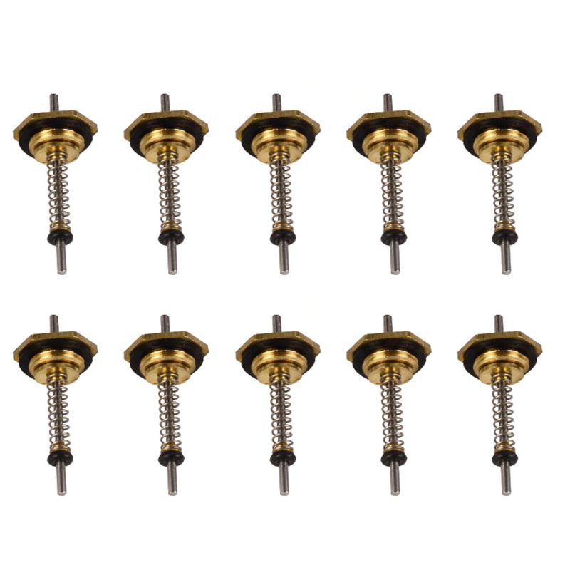 Válvula de enlace de agua de caldera de Gas 10 Uds. Dedal de 10mm/12mm de longitud de para piezas de electrodomésticos de válvula de calentador de agua GLP: 12mm