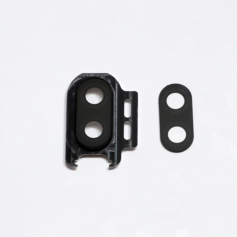 Oneplus 6t original til oneplus 6t one plus kamera linse glas med rammeholder reparation baghus dæksel reservedele