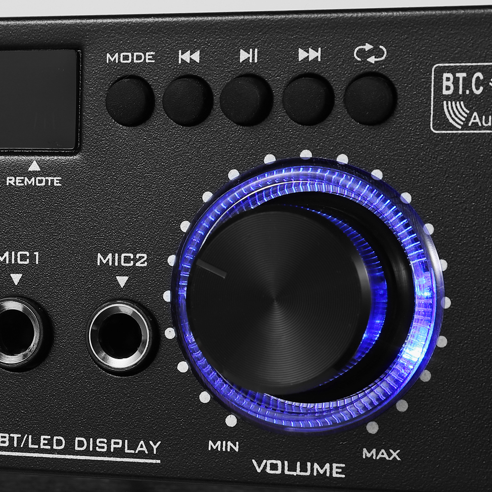 Speaker AK45 PRO 12V 220V 110V HiFi Digital Amplifier Max Power 90Wx2 Channel 2.0 Bluetooth Surround Sound AMP