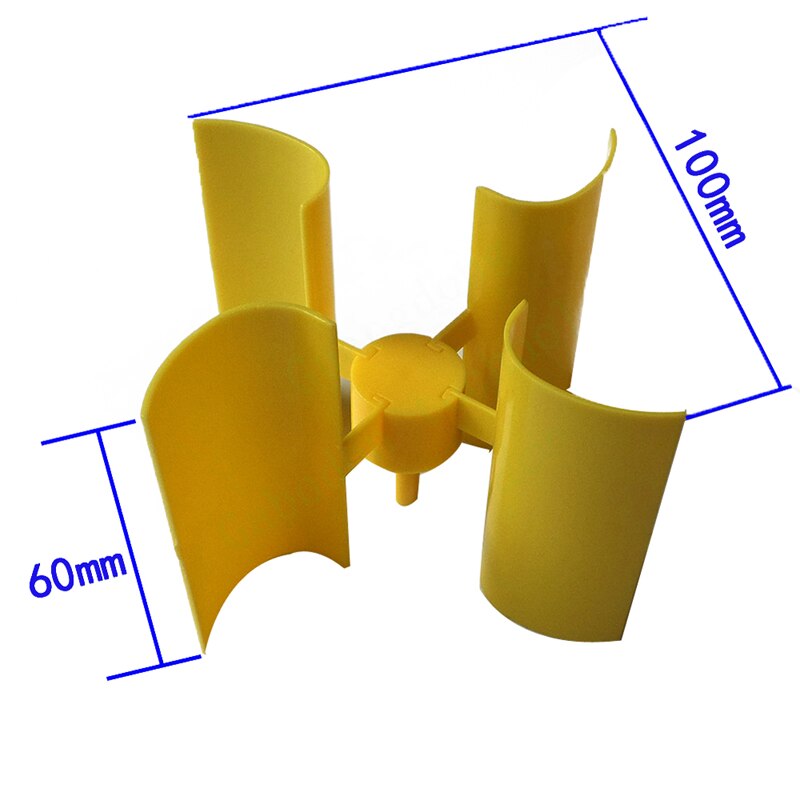 Mini éolienne lame axe Vertical Micro-générateur pales petit ensemble
