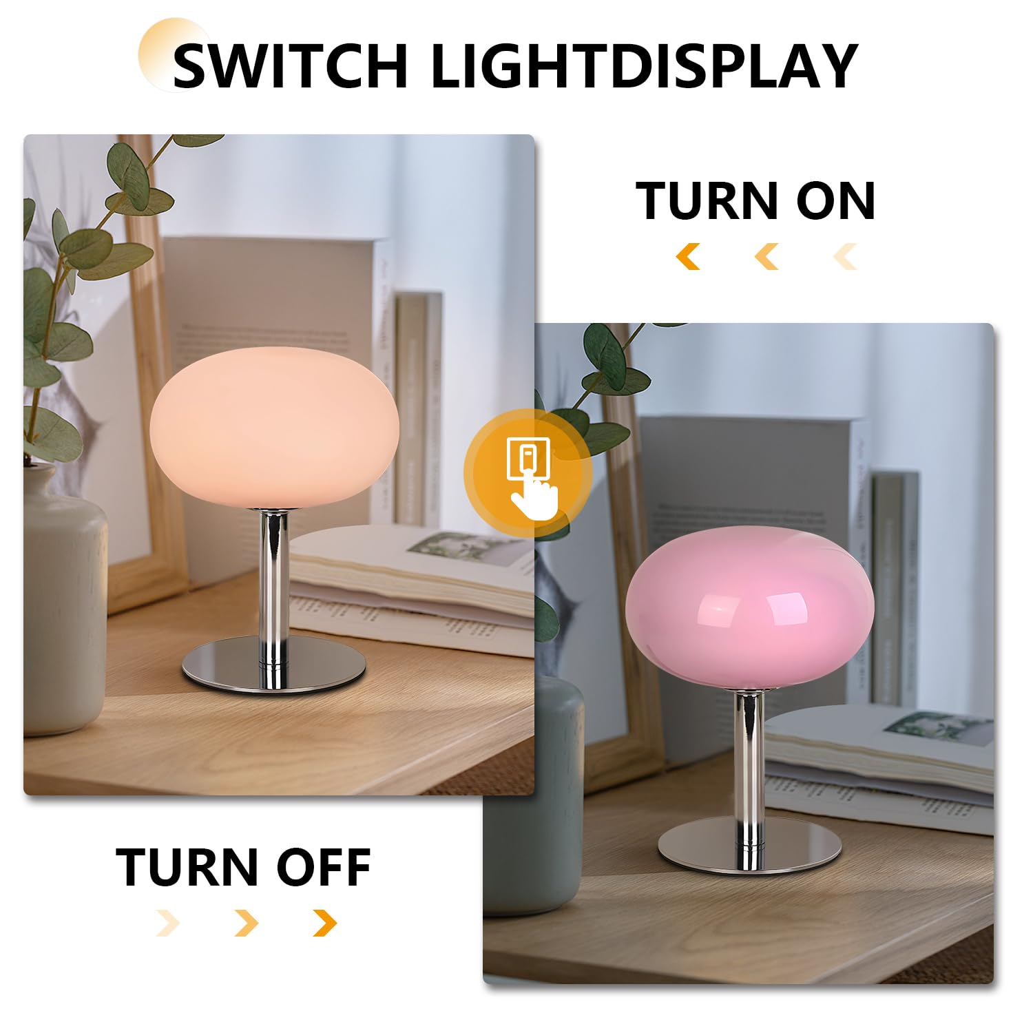 Italiaanse Bedlampje Slaapkamer Lollipop Decoratieve Tafellamp Lichtpunt Eenvoudige Woonkamer Studie Decor Thuis Bureaulamp