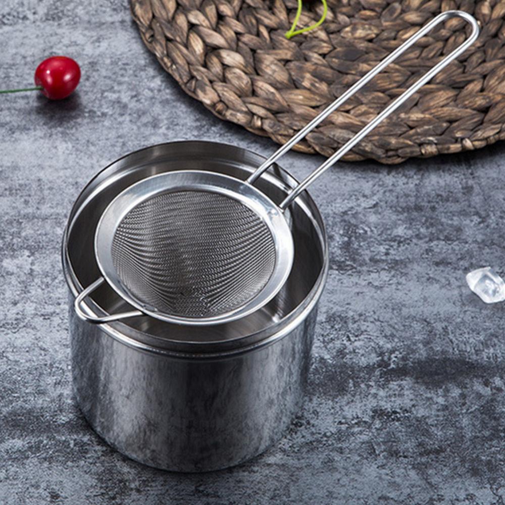 Tamiz cónico de acero inoxidable para cócteles, colador de malla fina para quitar brocas de jugo, colador de Julep, herramienta de barra de Barware