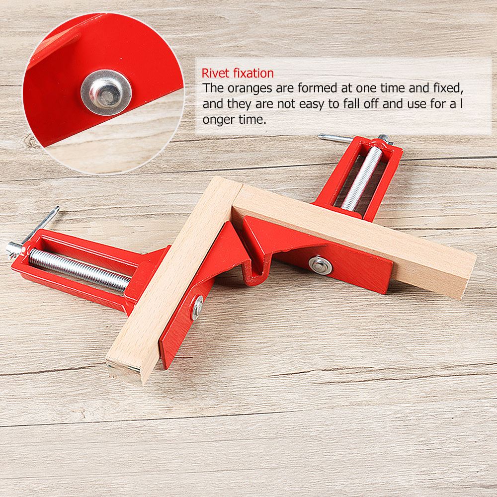 Multifunction 90 Degree Right Angle Clamp Mitre Clamps Corner Clamp Woodworking Frame Clamp Woodworking Hand Tool