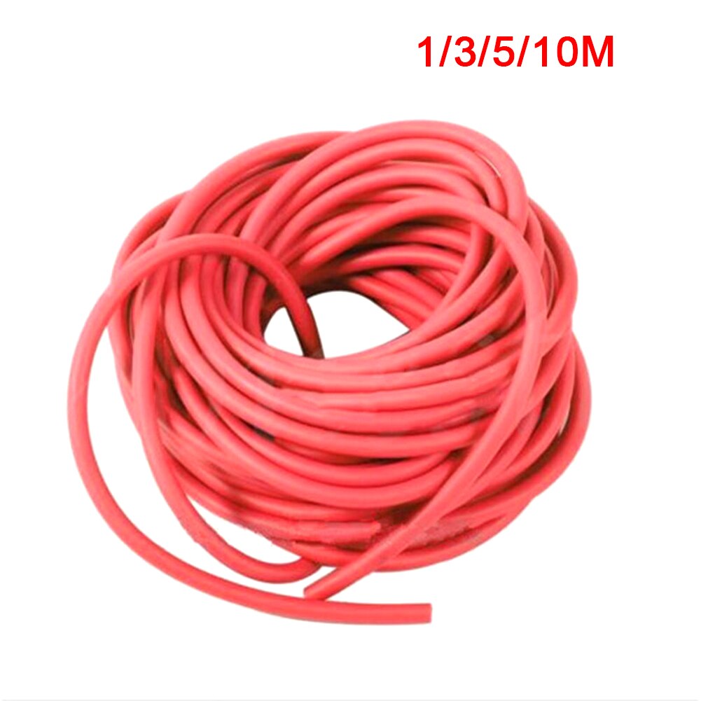 Outdoor Rubber Band Doel 1 Meter 3 Meter 5 Meter 10 Meter Latex Rubber: Red 3 meter