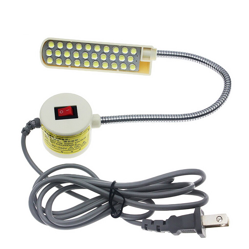30 LED 1.4m Super Bright Sewing Clothing Machine Light Multifunctional Flexible Work Lamp light for Workbench Lathe Drill Press