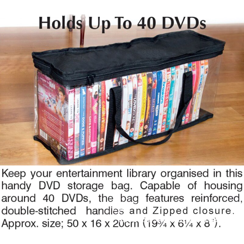 Mediaförvaringsväskor dvd-skiva cd-väska hållare albumorganisator multifunktionella förvaringsväskor bolsas  #07