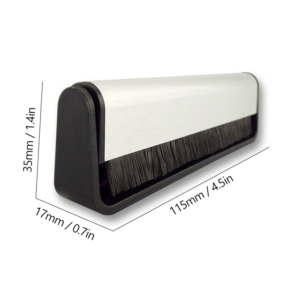 Carbon Fiber Fonograaf Disc Cleaner Vinyl Records Zachte Schrobben Anti Statische Draaitafels Disc Borstel Phonogram Schoonmaken Tool