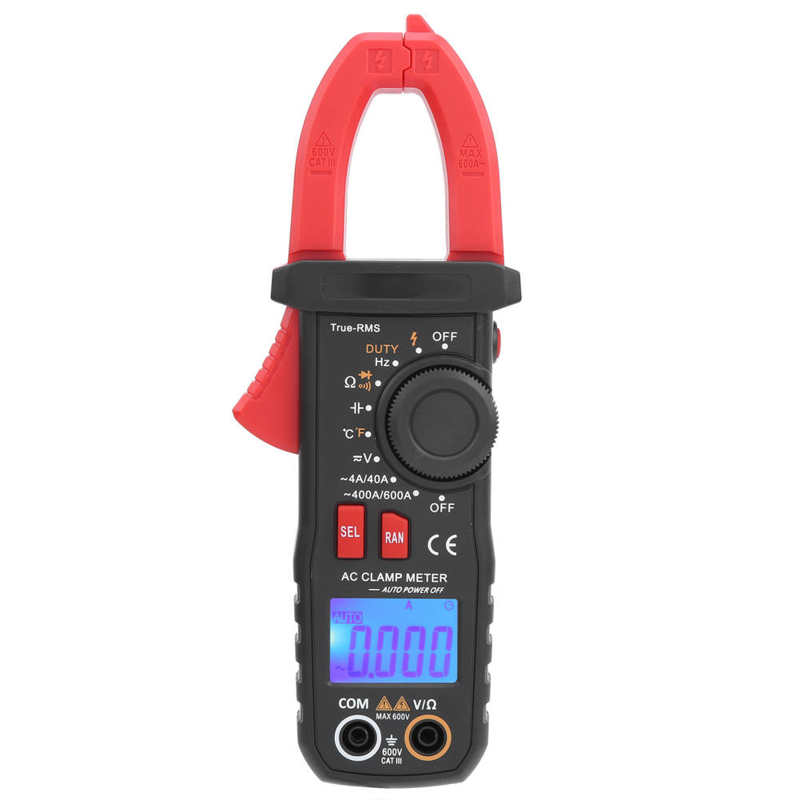 clamp multimeter ETCR6420 600V Auto Range Digital AC/DC Voltage True-RMS Tester Clamp Meter Multimeter amper clamp meter