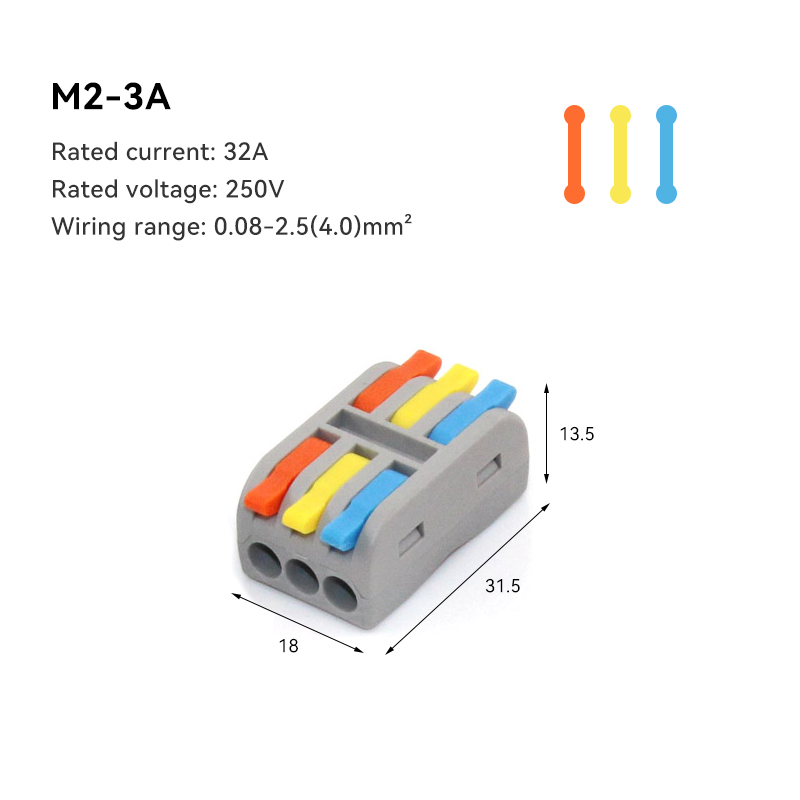 1/5/10 PCS Mini Snelle Bedrading Kabel Connectors Universele Compact Splitter Elektrische Geleiders Push-in Thuis klemmenblok: Lavendel / 10-19 Stks