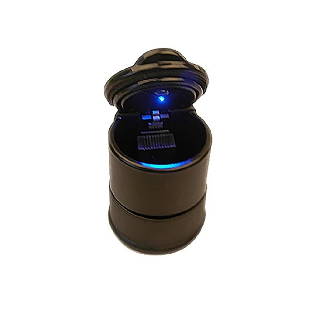 Auto asbak auto interieur accessoires auto led met licht hoge temperatuur bestendige asbak