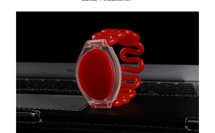 Polsband rfid armband Waterdicht 125 khz em4100/TK4100 chip horloge sleutelhanger id-kaart voor Access siliconen polsbandje tag