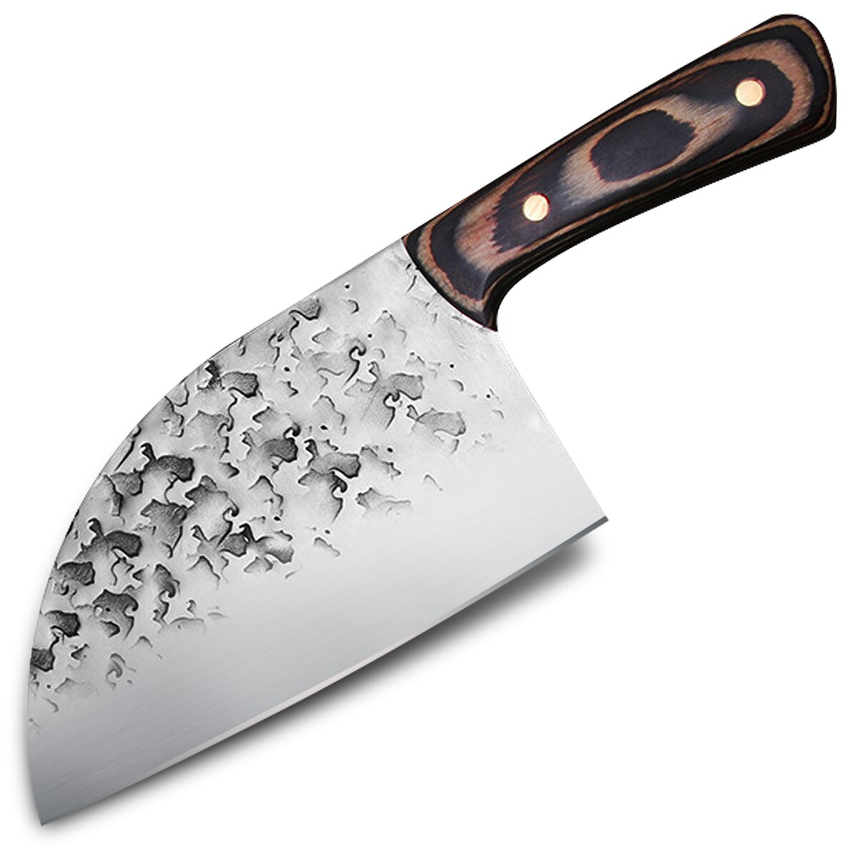 Neue 7.5 &quot;Geschmiedet Küchenmesser Edelstahl Serbisch Kochmesser Fleisch Gemüse Schneidemaschine Knochen Hacken Messer Metzger Spalter: Spalter Messer