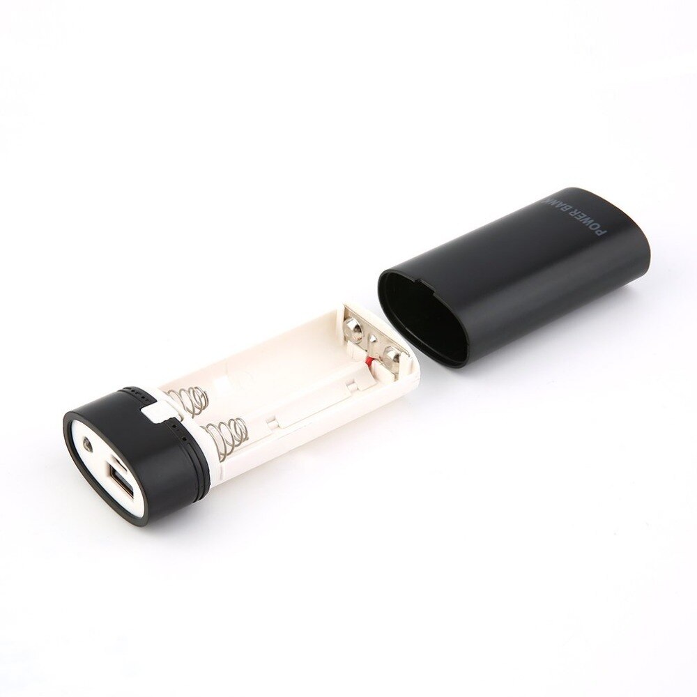 5600mah caso banco de potência kit 2x18650 bateria portátil power bank caixa escudo com saída usb & indicador para iphone sem bateria