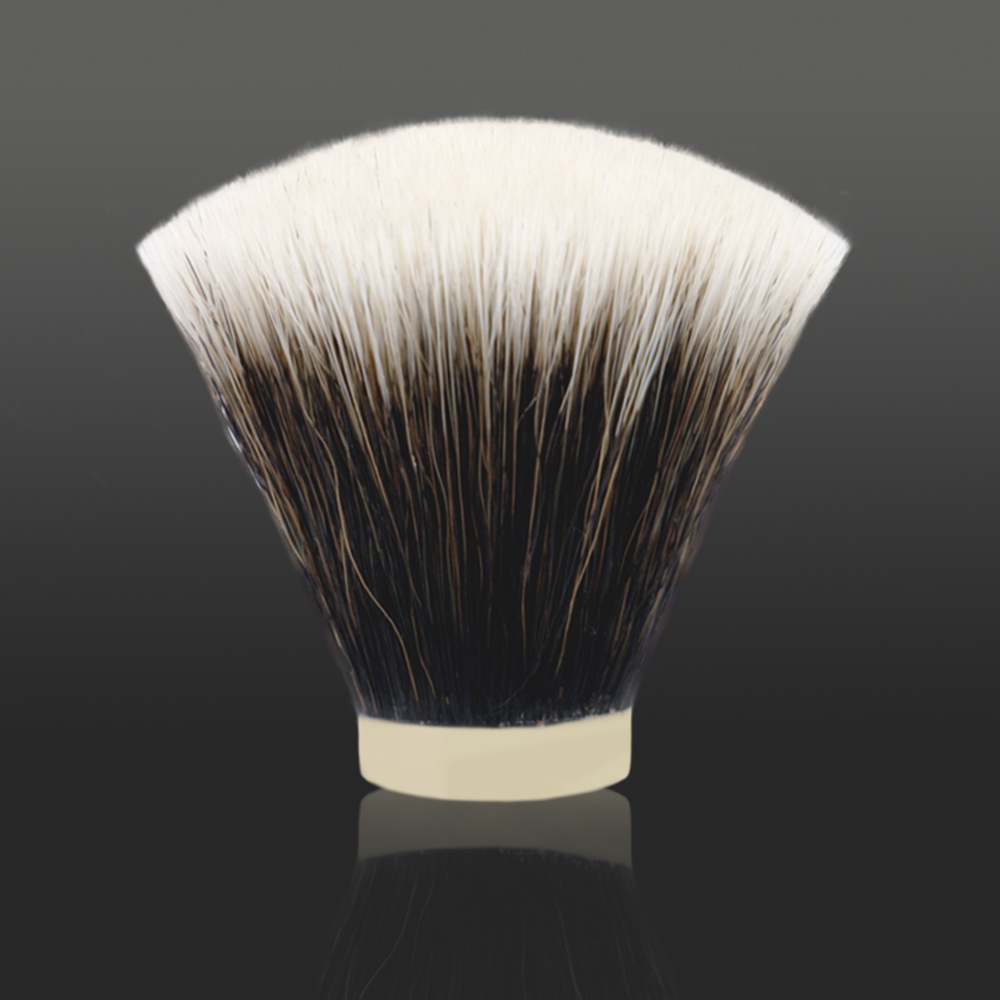 Boti Brush Tuxedo Ceiling Thick Hair 5th Fan Shape Synthetic Knot Men's Beard Styling and Foam with Wet Shave