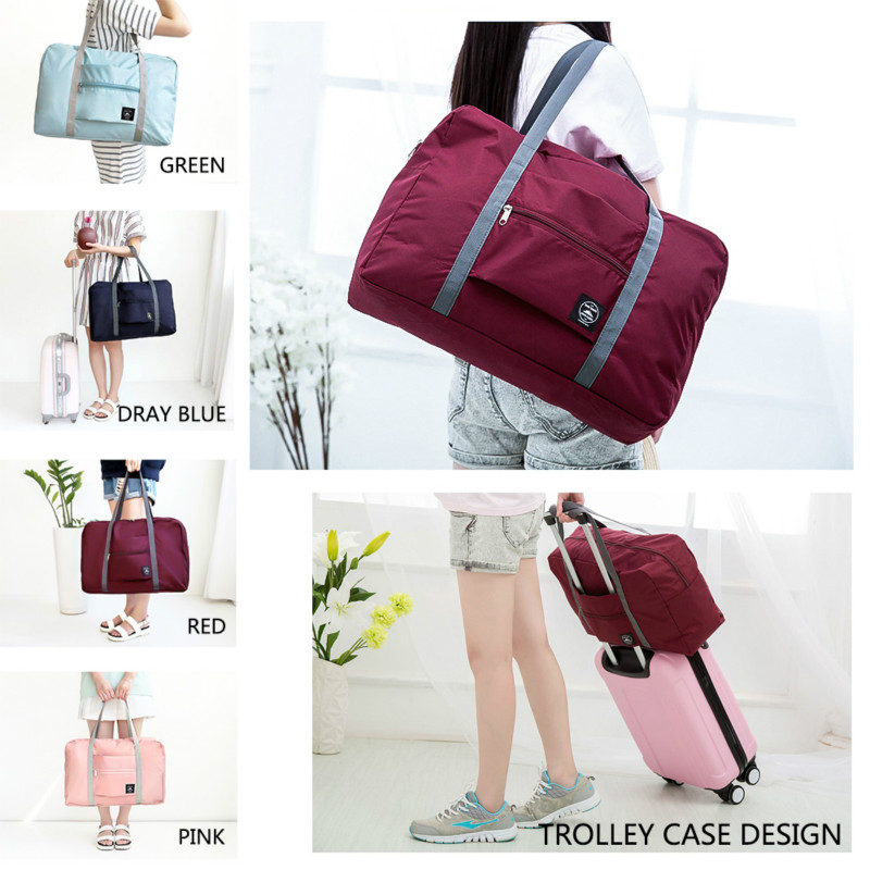 2022 nuove borse da viaggio pieghevoli in Nylon borsa da viaggio Unisex di grande capacità borse da donna borse impermeabili borse da viaggio per uomo