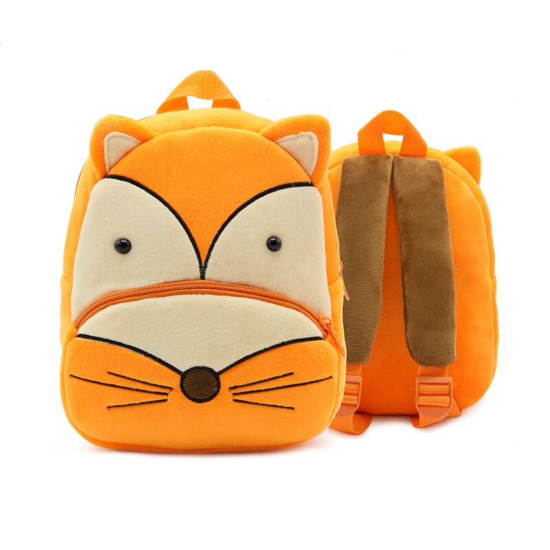 Kinderen Peuter Voorschoolse Rugzak Pluche Dier Cartoon Kids School Satchel Reizen Schooltassen: 8
