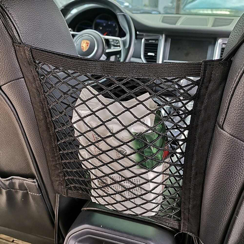 Auto Opbergtas Truck Interieur Zwart Onderdelen Accessoires Mesh Bag Vaste Bag Pocket