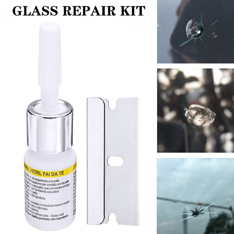 Premium DIY Windscreen Crack Repair Kit Repair Liquid Car Chip Windshield Glass Window Tool Scratch Crack Restore Kit