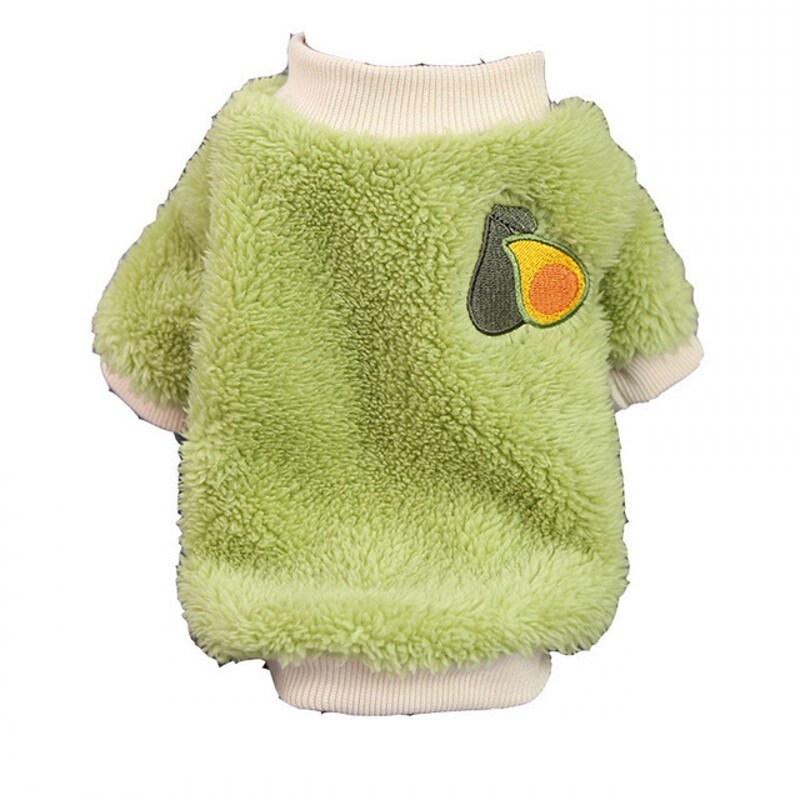 Avocado Houdt Warm In Herfst En Winter Twee-Legged Hond Dierbenodigdheden Kat Kleding Kleine, medium En Grote Honden Teddy Kleding Stolsel