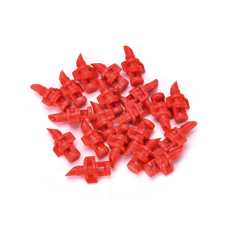10Pcs Nozzle Jet For Cloning Machine Hydroponic System Garden Watering Irrigation Hose Simple Micro Sprayer 90/180/360 Degree: 360 degree