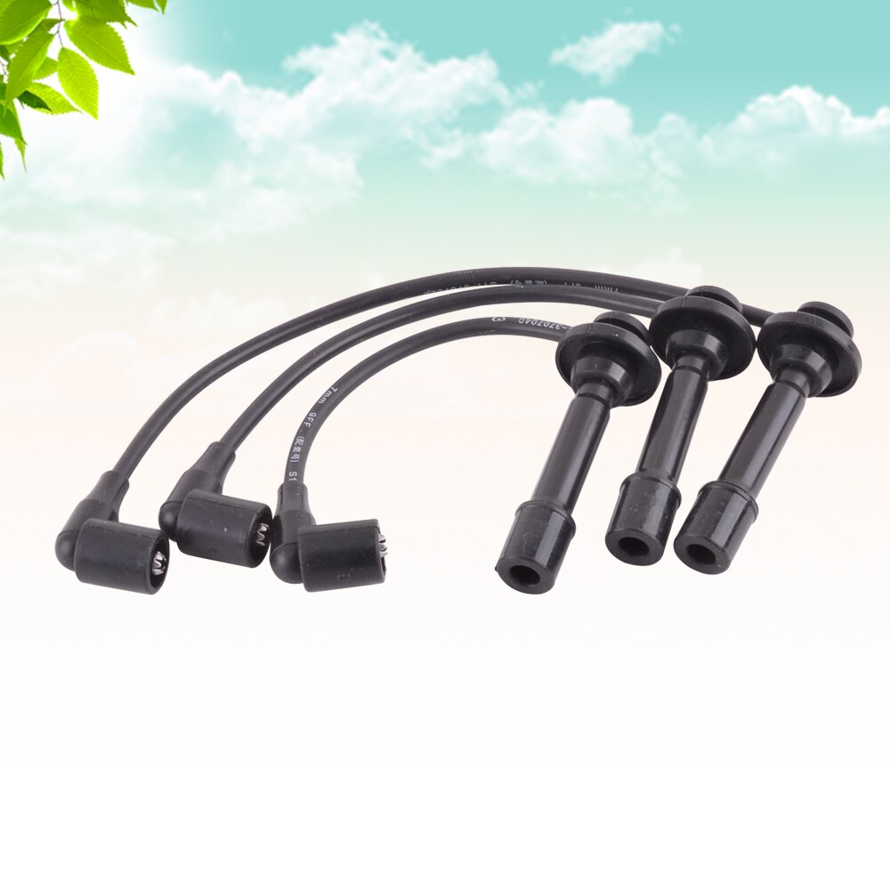 CAPQX For Chery Sweet QQ QQ3 CAC-SQR372 0.8L Ignition Wire Ignition Coil Plug Sub Cylinder Wires Spark Plug Cable Ignition Line