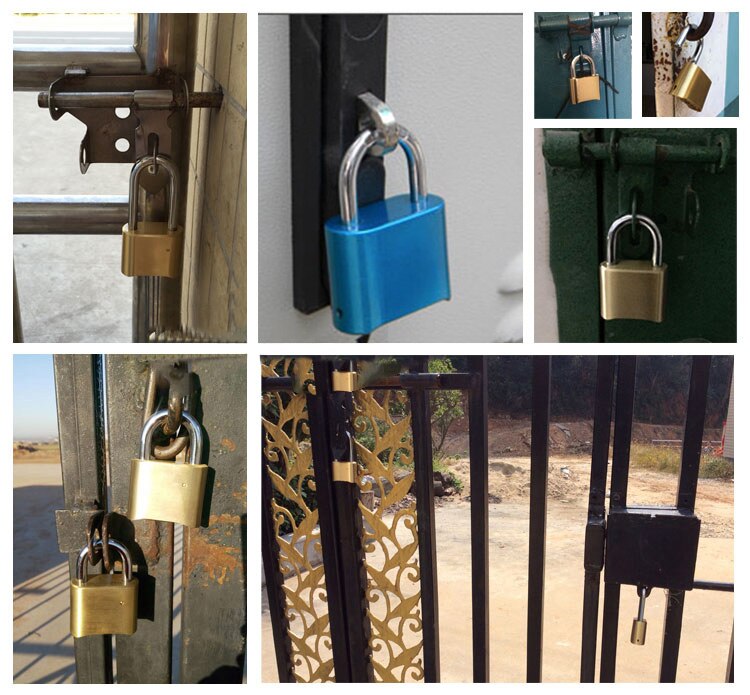 Strong Combination Lock Outdoor Waterproof for Gate Fence Gym Sports Locker Password Number Cabinet Door Padlocks