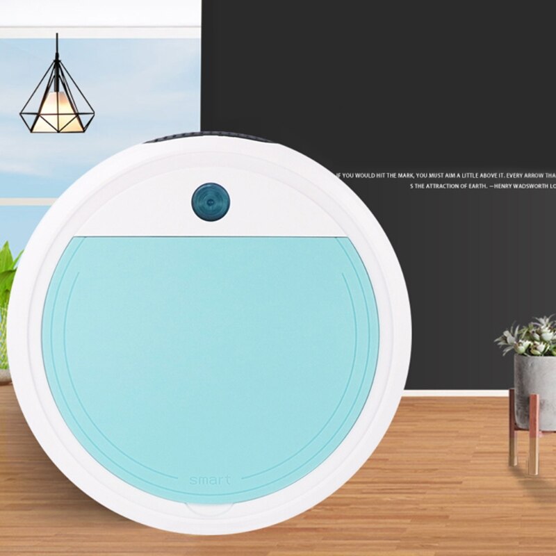 Robot Vacuum Cleaner, Strong Suction Automatic Bot Self Detects Stairs Pet Hair Allergies Friendly Robotic Home Cleaning