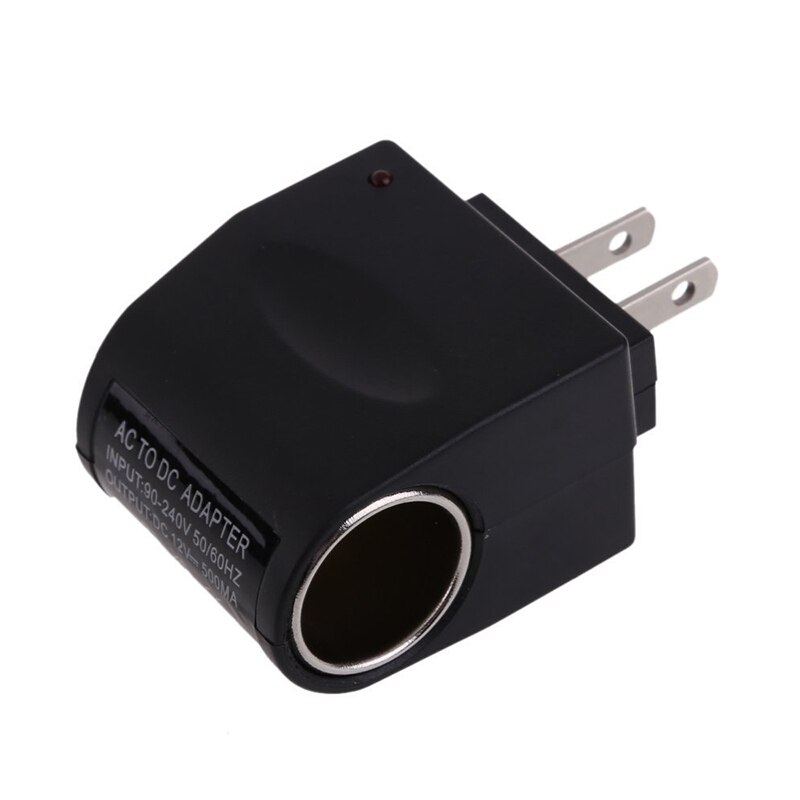 Ac dc-muunnin pistorasiavirtalähde  ac 110v - 220v autoon  dc 12v vaihtoauton tarvikkeet voidaan käyttää kodin muunnossovittimessa