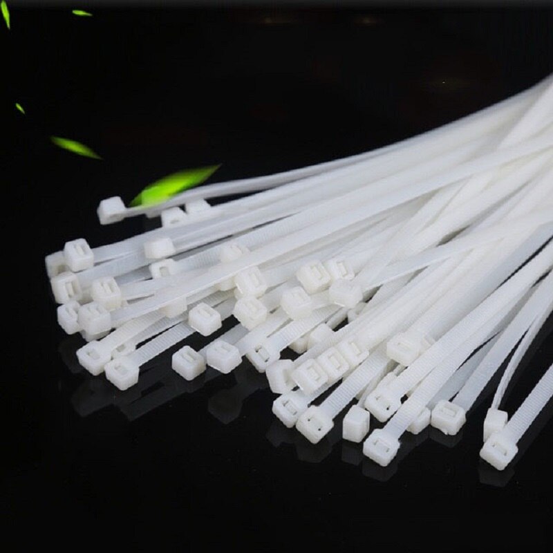 50pcs White cable base installation 20 25 30 40mm self-adhesive cable zipper installation base wall frame fixed seat clip