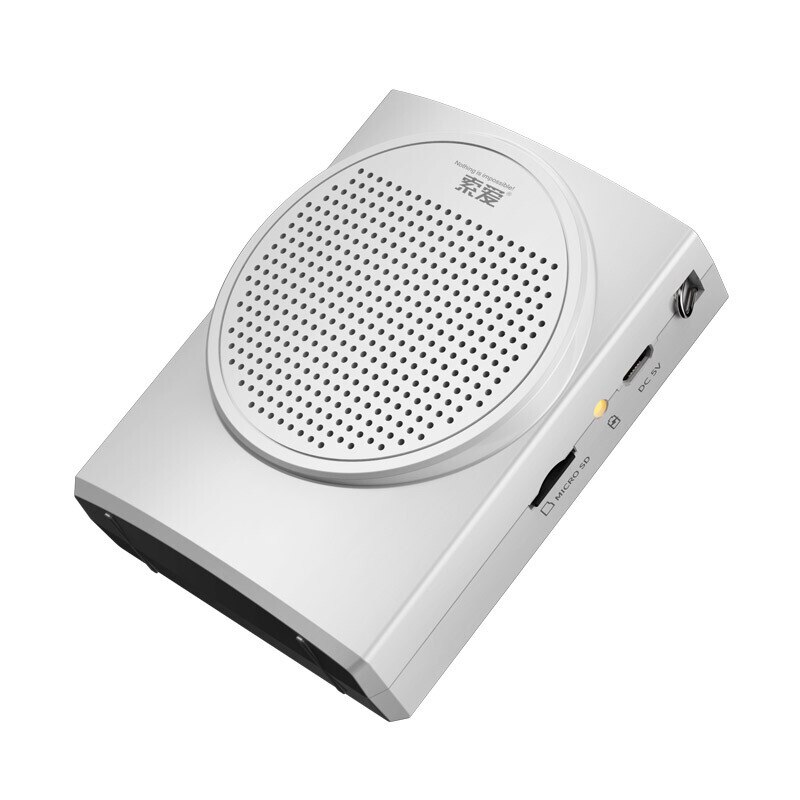 Soaiy S628 Tragbare Megaphon Stimme Verstärker Mini Lautsprecher mit Mic FM Radio Leichte Tragbare verdrahtet Lautsprecher Für Lehre