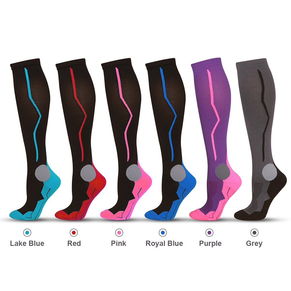 Sports Running Long Stockings Football Soccer Socks Leg Compression Stretch Stocking Athletic Compression Socks