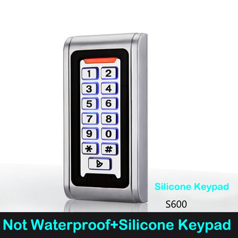 1000 User 125khz RFID Access Control System Proximity Card keypad Standalone Door Access Controler machine