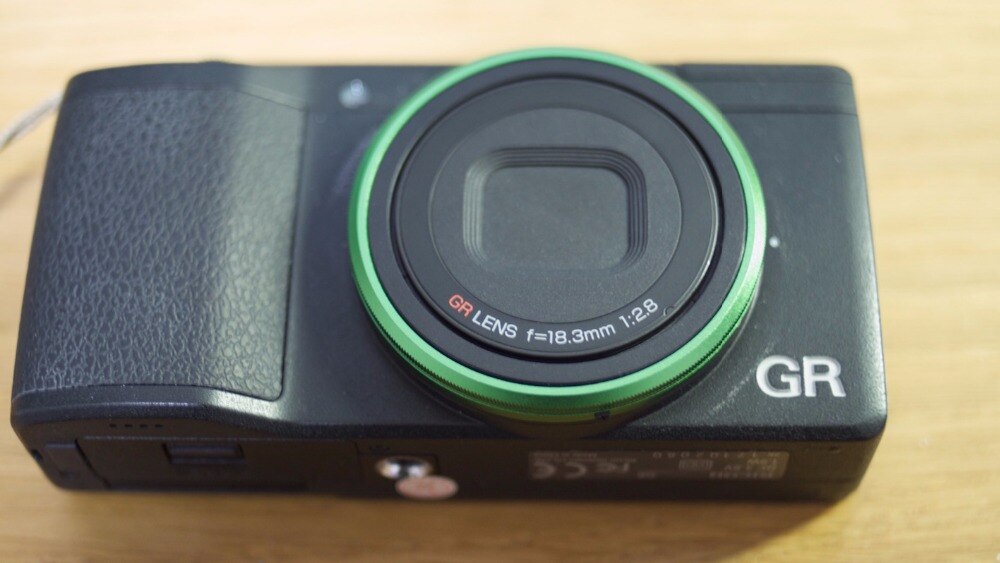 Originele Groene Lens Ring Voor Ricoh Gr/Gr Ii/GR2 Camera Limited Edition