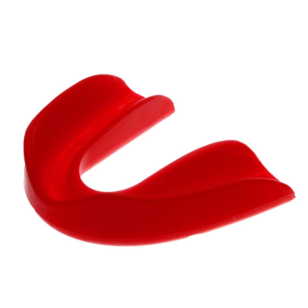 Gum Shield Teeth Protector Mouth Guard Piece Rugby Sports Basketball Football Rugby Boxing Braces Durable PVC Tooth Sleeve: RD