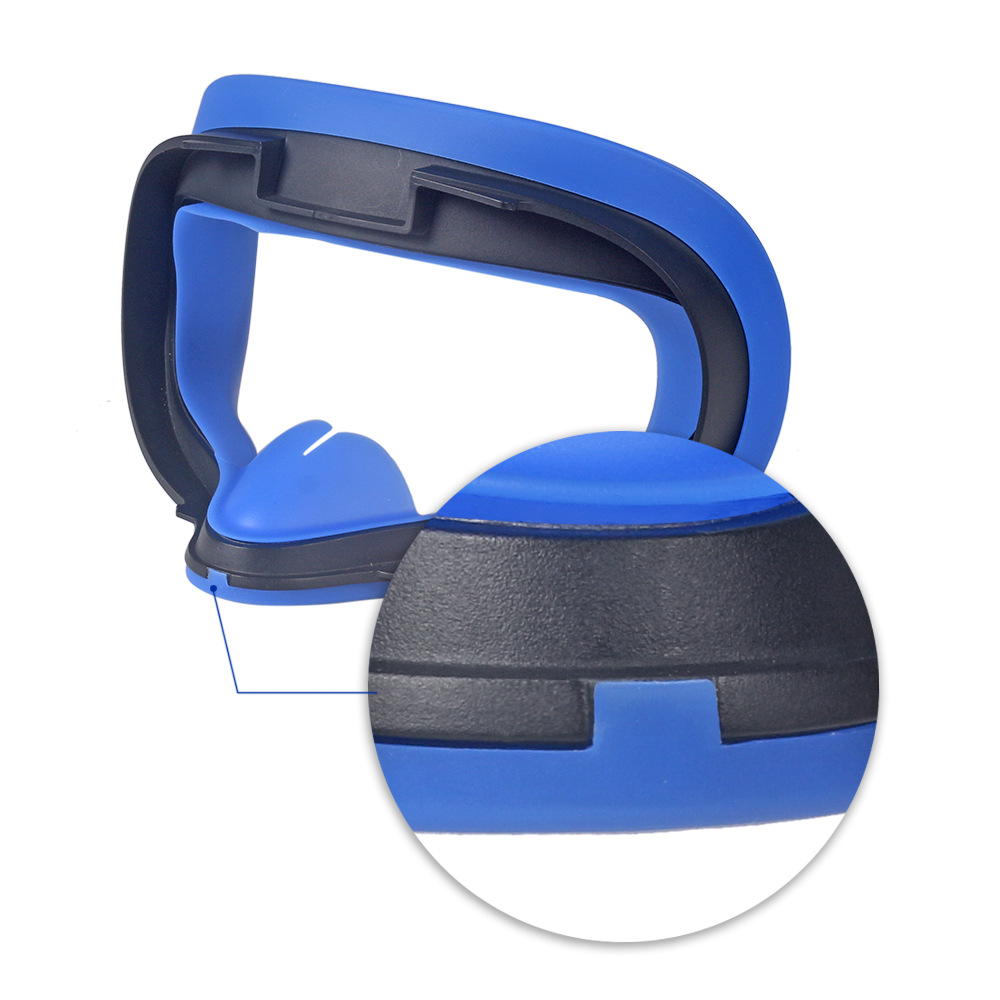 Voor Oculus Quest 2 Gezicht Cover Bescherming Pad Vervanging Siliconen Oogmasker Anti-Zweet Vr Accessoires Anti-Lekkage licht